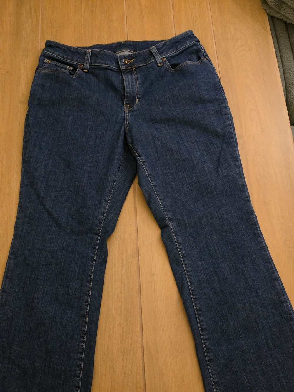 L.L. Bean Dark Blue Boot Cut Women's Jeans